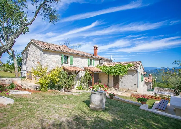 Unique Bosket With Pool And Jacuzzi Surrounded By Nature Villa Vižinada