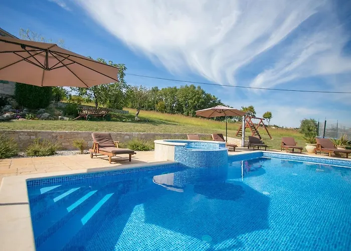Unique Bosket With Pool And Jacuzzi Surrounded By Nature